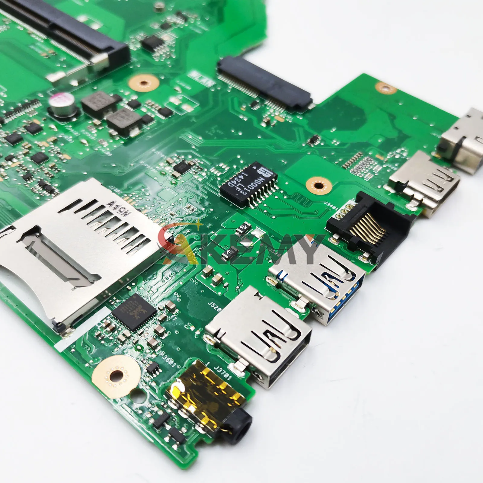 X550MJ เมนบอร์ดแล็ปท็อปสำหรับ ASUS VivoBook X550MD Y582M X552M X550M X550MJ เมนบอร์ดซีพียูเซลเลอรอน 100% ทดสอบ OK เรือเร็ว
