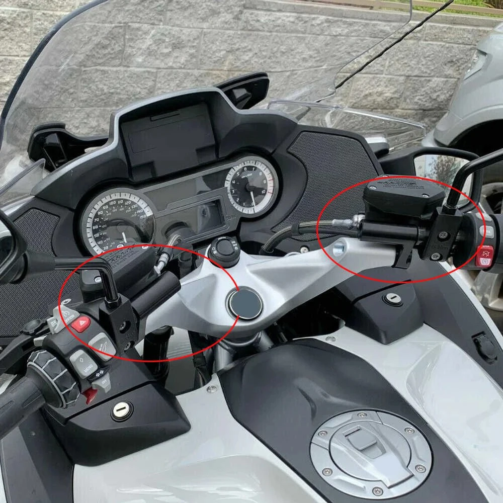 For BMW R1200RT R1200RT 2020 2019 2018 2017 2016 2015 2014 Motorcycle CNC Aluminum Adjustable Handlebar Riser Kit Clamps