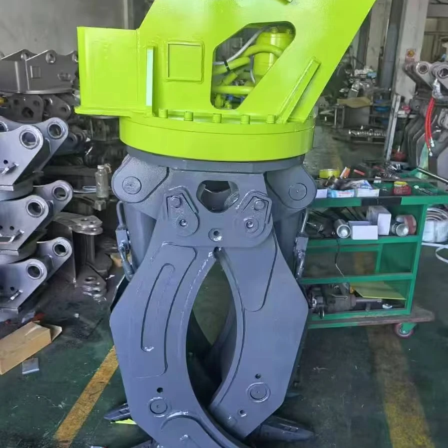 

Hydraulic Rotating Grab Wood Logs Grabber Rotary Stone Rock Grapple Excavators Attachments