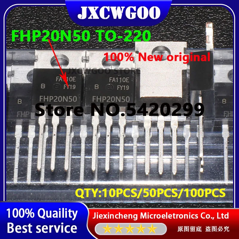 

FHP20N50 20N50 TO220 20A500V MOSFET New original Electronic Components Chipset (10PCS-100PCS/LOT)