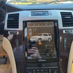 Ekran Tesla dla Cadillac Escalade 2007 - 2015 Android Radio samochodowy odtwarzacz multimedialny Audio GPS główny panel nawigacji 4G