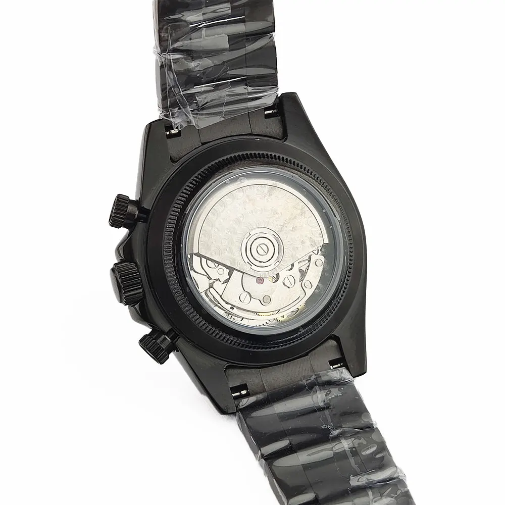 4613 watch Men's automatic mechanical Watches for Men Chronograph customized Watch Sapphire Luminous Luxury 7750A Wristwatch