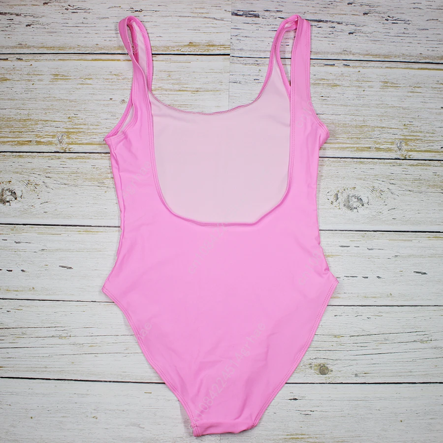 여성 & 수영복 플레인 블랙 화이트 비키니 섹시 원피스 수영복 바디수트 백리스 수영복 라이닝 비키니