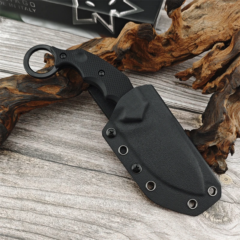 Fox 637 Hunting Tactics Camping G10 Handle Rescue Self Defense Survival Tool Collection Folding Knife