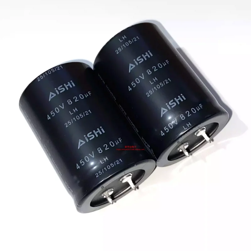 

1-5PCS Aihua 450V820UF 35X50 LH series miniaturized 820UF450V horn electrolytic capacitor