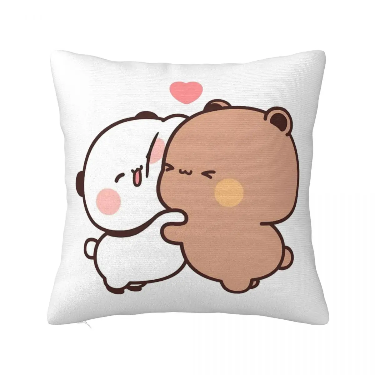 Bubu Dudu Hug Love Pillow Case Panda Bear Cushion Covers Fashion Decorative Pillowcase for Living Room 40*40cm