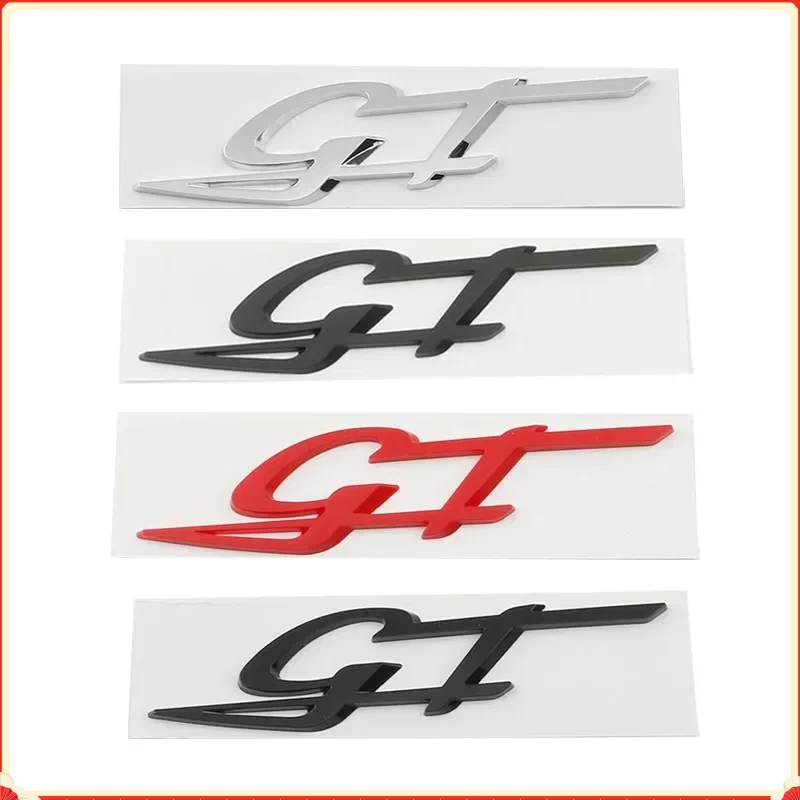 

Car 3D ABS GT Logo Decals Emblem Badge Sticker For Maserati Levante Quattroporte Ghibli Modena GT MC20 Styling Accessories