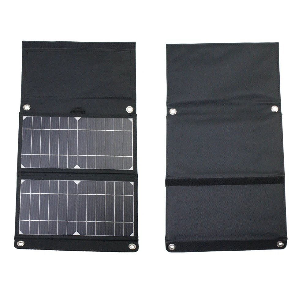 Solar cell 28W 21W Power Solar Charger Battery Dual Port Waterproof Foldable Solar Cells Panel for Digital Products Charging