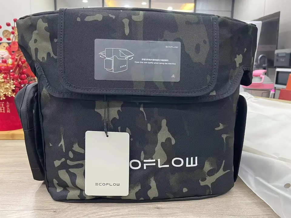 ECOFLOW-DELTA 2 maxカモフラージュバッグ、屋外保護バッグ、収納用