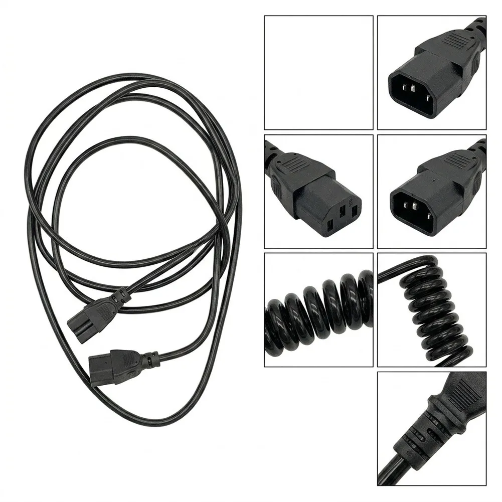 1.8 Meter 1.5 Gauge Power Cord 12V 48V Wire For Lawn Mower Electric Grass Trimmer Garden Tool Connection Cable Black