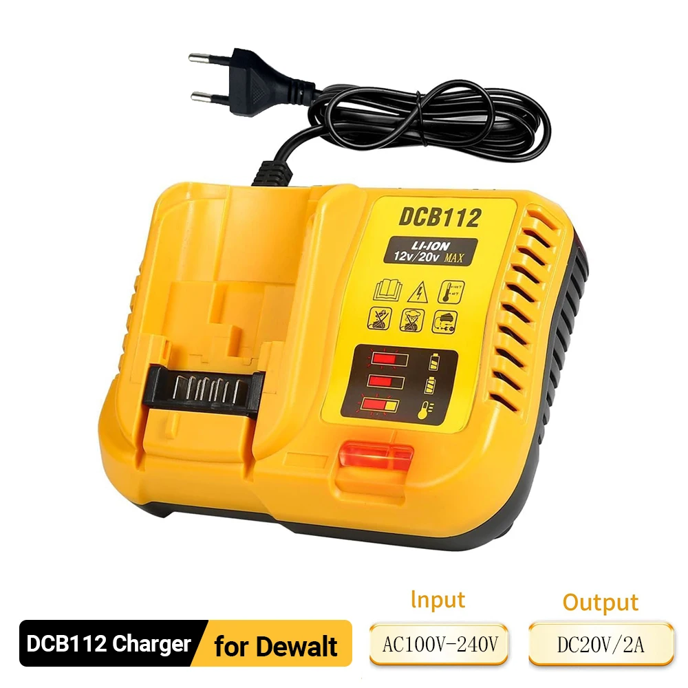 

DCB118 DCB112 Battery Charger for dewalt DCB180 DCB120 DCB127 DCB200 DCB206 DCB205 DCB201 DCB203 /charger DCB101 DCB107 DCB105