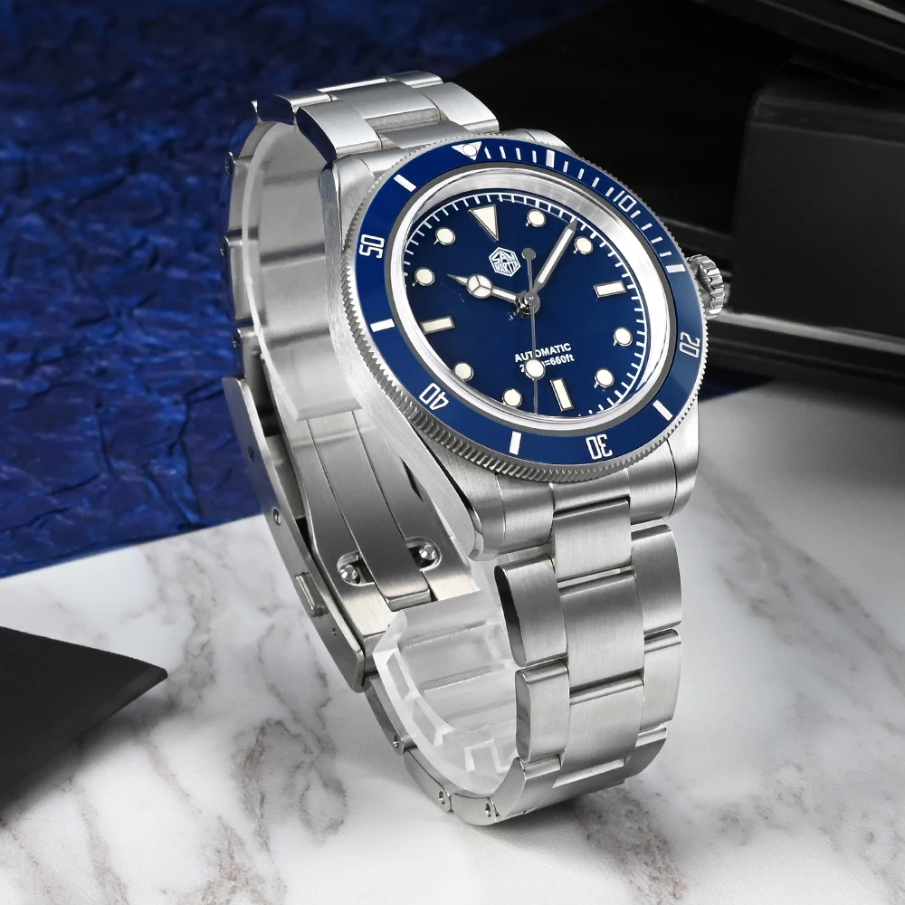 San Martin nuovo 38mm 6200 orologio subacqueo classico stile retrò orologio da uomo automatico zaffiro meccanico impermeabile 200m luminoso