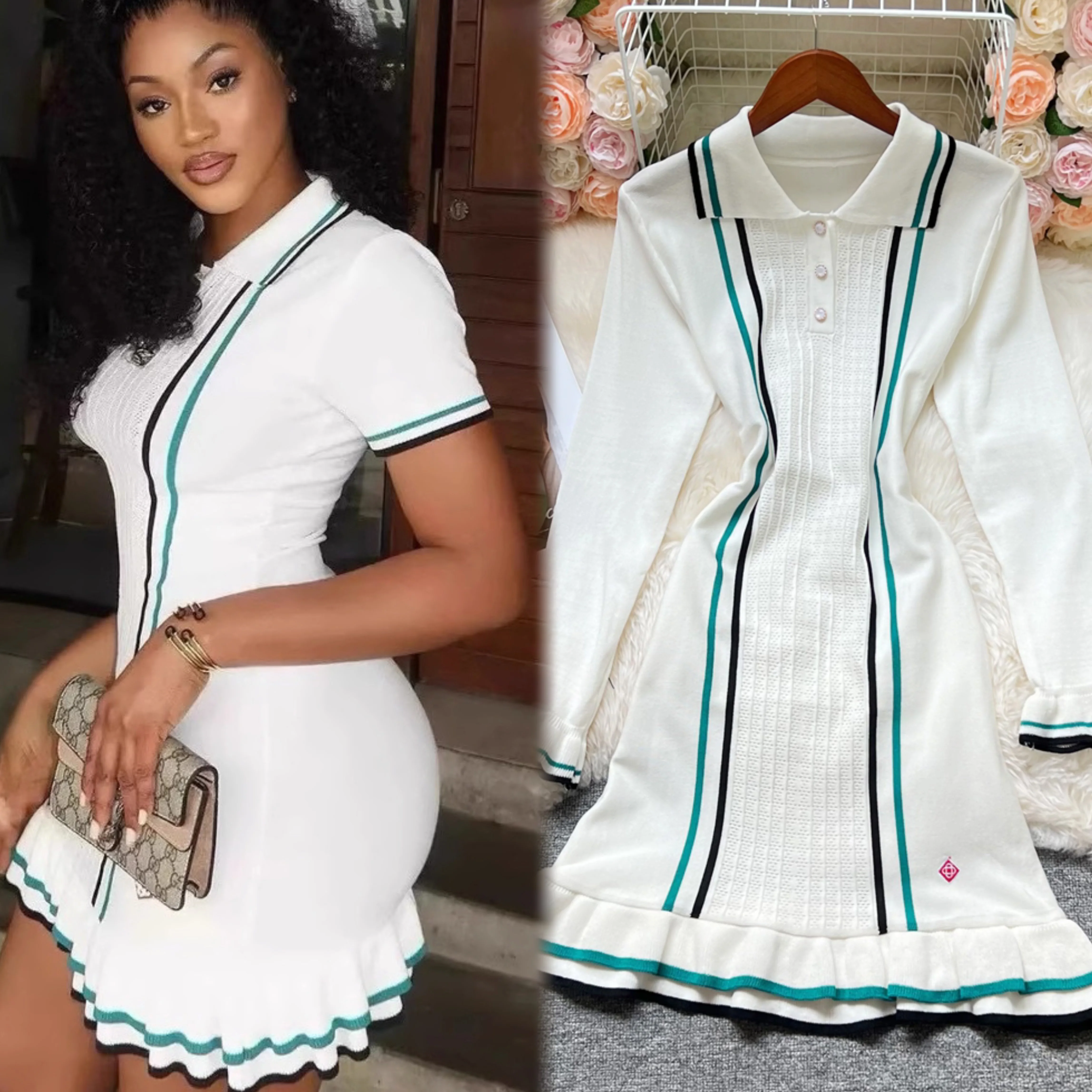 YuooMuoo marka moda damska Mini sukienka z dzianiny Ins gorąca, seksowna paczka biodra potargana sukienka na imprezę Streetwear Lady stroje Vestidos