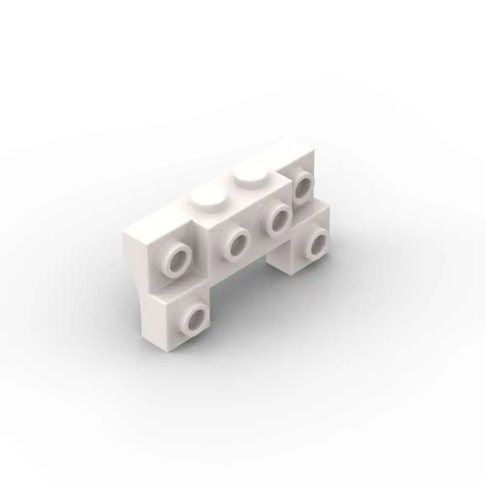 MOC 10PCS Part Bricks 52038 Modified 2x4-1x4 Building Blocks Kit With 2 Recessed Studs Particle Arches DIY Toy Birthday Kid Gift