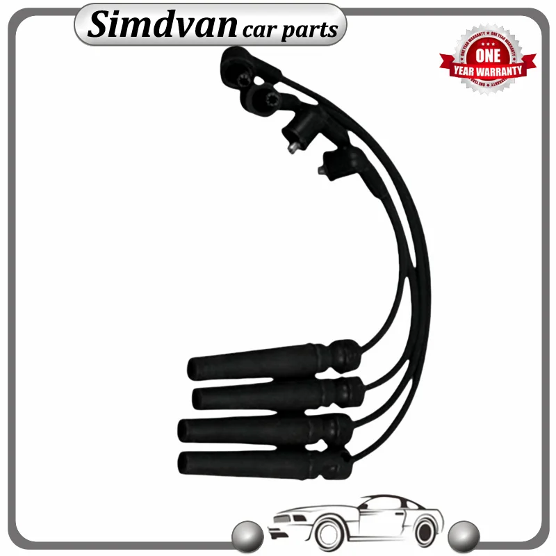 

Комплект проводов свечей зажигания автомобиля, линия цилиндра 96450249 96497773 для Chevrolet LACETTI J200 AVEO/KALOS Hatchback CRUZE Daewoo U100