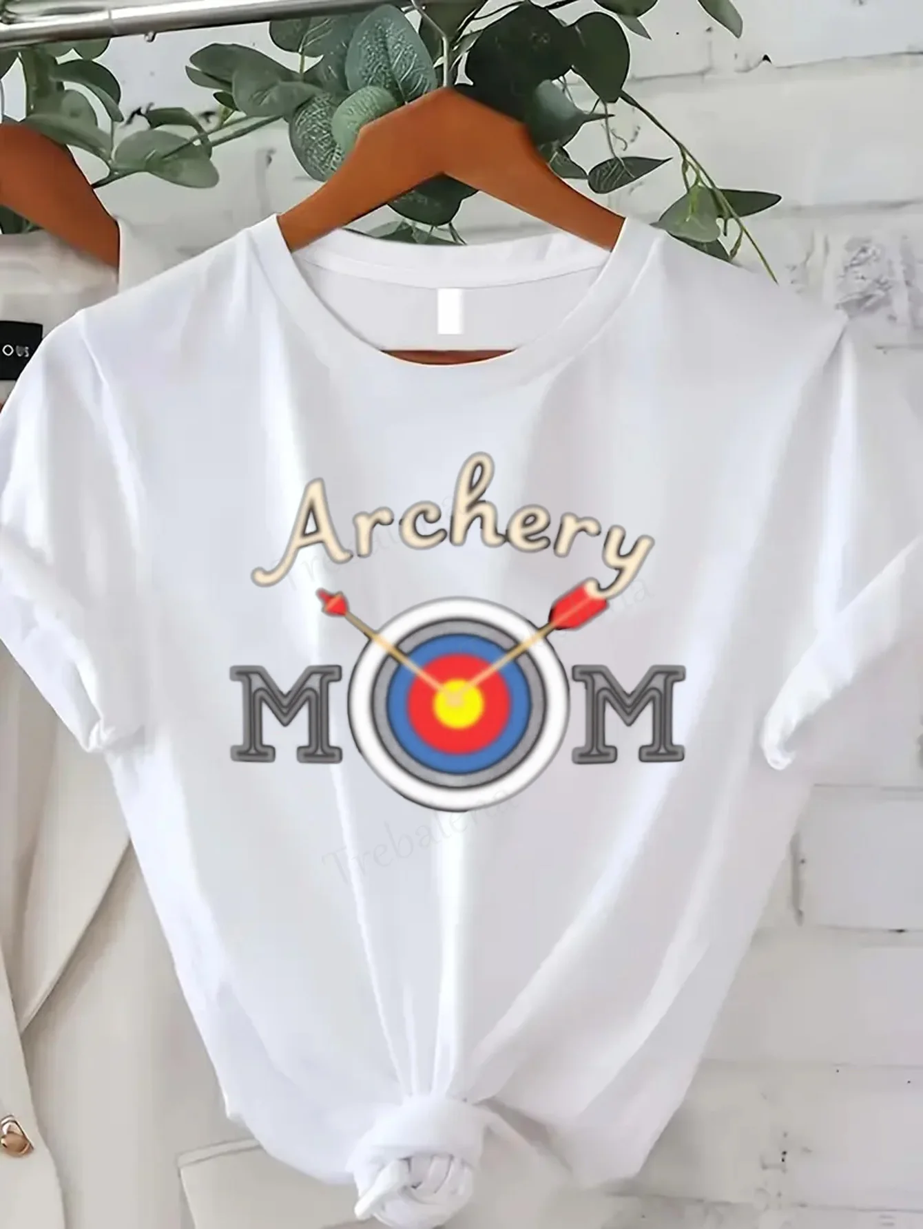 

Women T-shirt Archery Mom T-Shirt - Cute & Casual Women's Tee