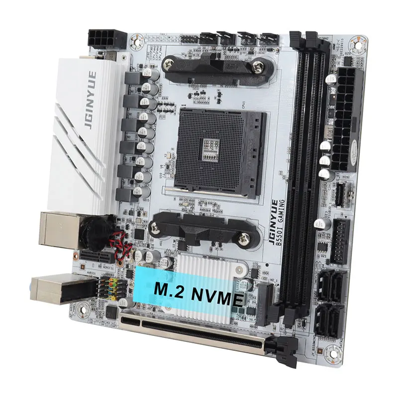 JINGYUE B550I GAMING Motherboard AM4 PCIe 4.0 Dual M.2 DDR4 Mini