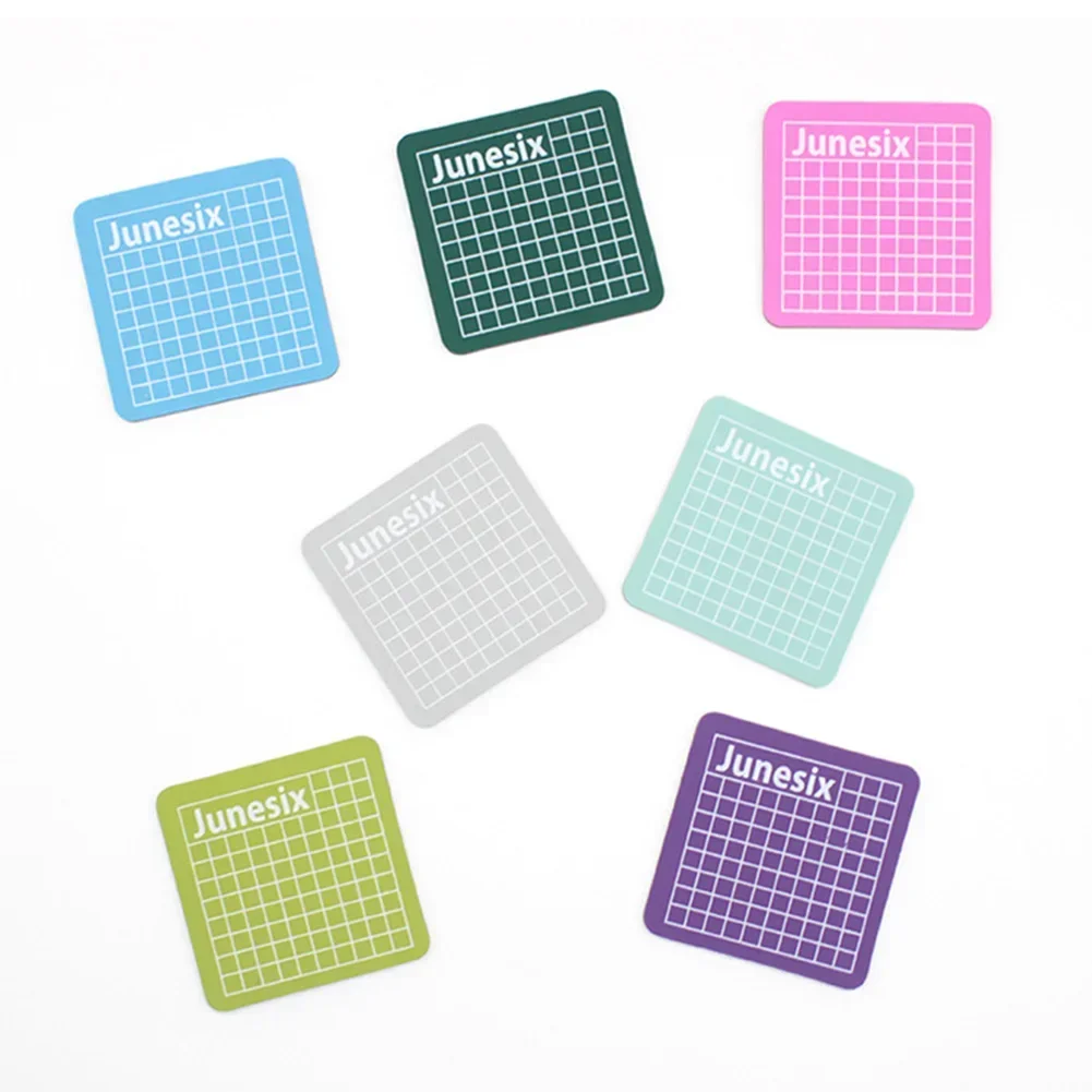 حصيرة قطع صغيرة 8 سنتيمتر * 8 سنتيمتر بولي كلوريد الفينيل قطع مجلس الحصير الحصير لوحة الحفر اكسسوارات للحرف اليدوية الصغيرة tapete de corte