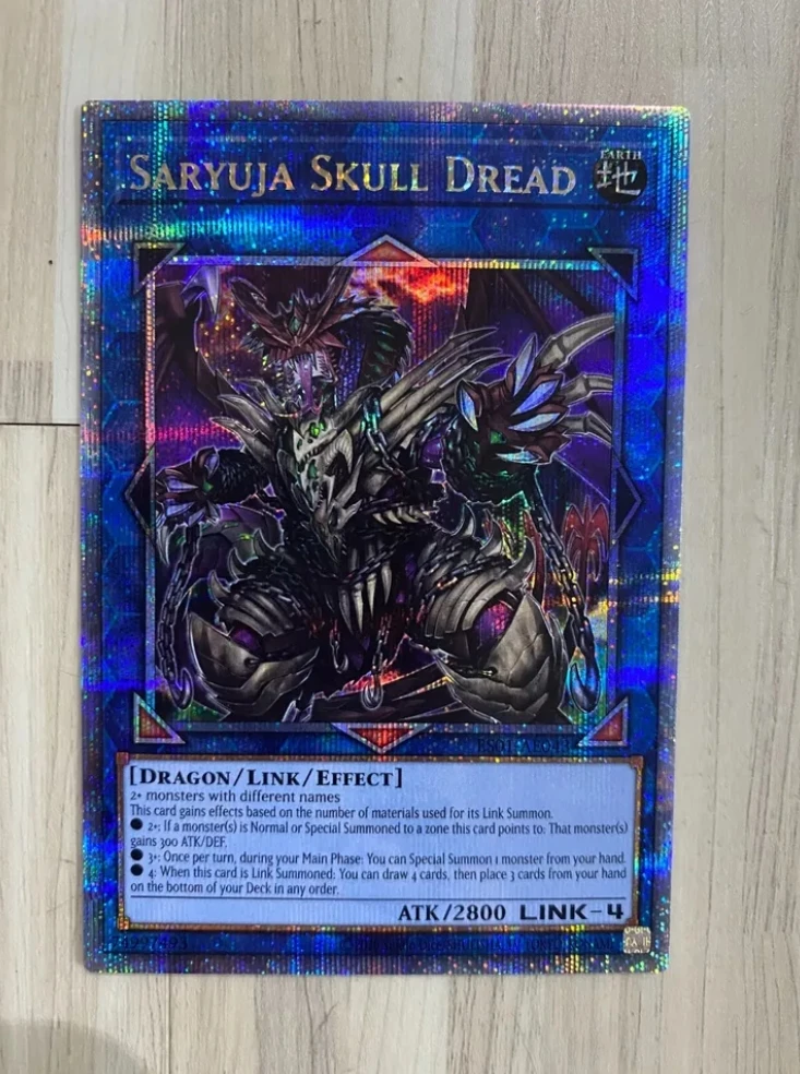 

Yugioh KONAMI Duel Monsters ES01-AE043 Saryuja Skull Dread 25th Quarter Century Secret Asian English Collection Mint Card