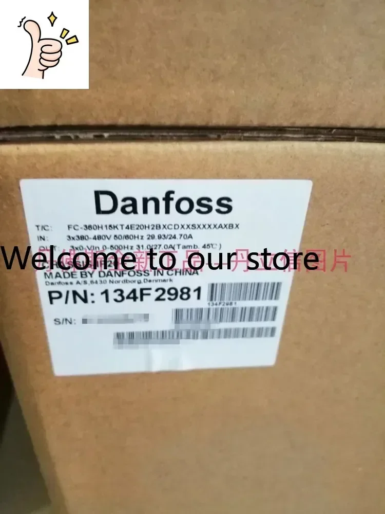 Original Danfoss Inverter FC-360H15KT4E20H2BXCDXXSXXXXAXBX 134F2981