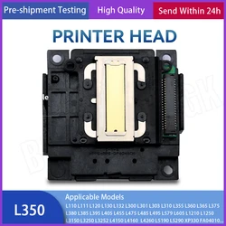 L350 Print Head for Epson L3060 L3070 L3100 L3106 L365 L375 L455 L396 L400 L3210 L120 L130 XP235 XP240 Printer Head Printhead