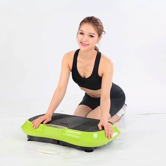 New arrival fat burning Vibration Plate Crazy Fit Massager Professional  Full Whole Body Vibration Platform adjustable