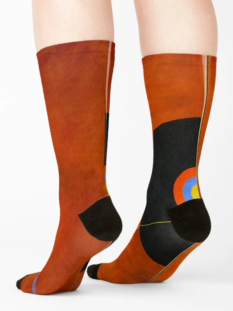 البجعة رقم. 18 Group IX SUW - جوارب Hilma af Klint هدايا بالجملة أحذية المشي لمسافات طويلة جوارب شتوية حرارية للبنات للرجال