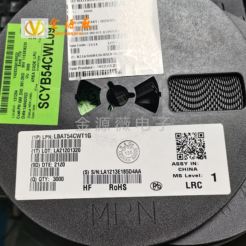 100Pcs BAT54CW LBAT…