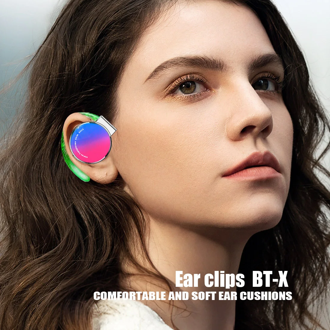 Imagem -06 - Auscultadores sem Fios Abertos com Earhooks Bluetooth V5.3 Auscultadores Desportivos Microfones