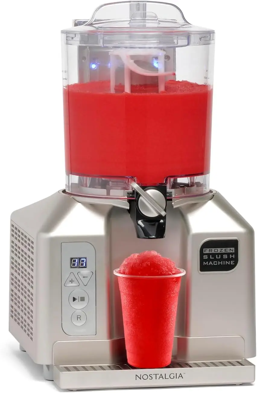 Professional Frozen Slush Machine 2.8 Liter Blender, Premium Quality Smoothies or Slushies for Kitchen Countertops and at-Home B