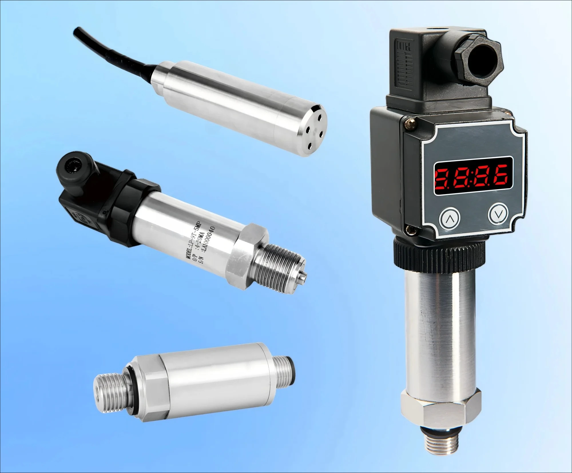 LP-9Y High Accuracy Differential Pressure Transmitter , 4-20mA/Hart/ModbusRTU, SS316/304, -20~85℃, Fast Response
