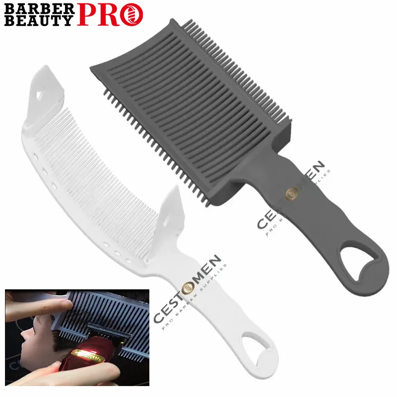 

NEW Professional Barber Hair Cutting Curved Positioning Comb Adjustable S Arc Design Hair Clipper Comb Hairdresser Styling Tools