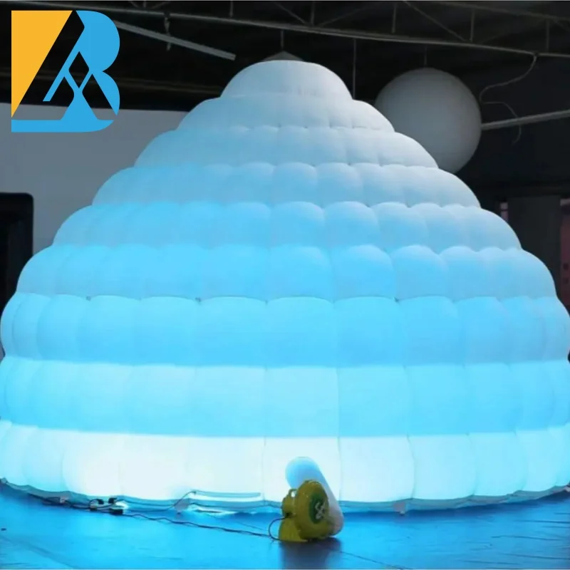 Custom Party Decorations Inflatable Igloo Party Tent for Event Decor Supply Toys