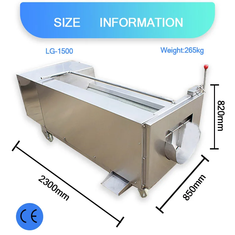 

Li Gong Industrial Vegetable Washer Automatic Potato Ginger Washing Peeler Machine