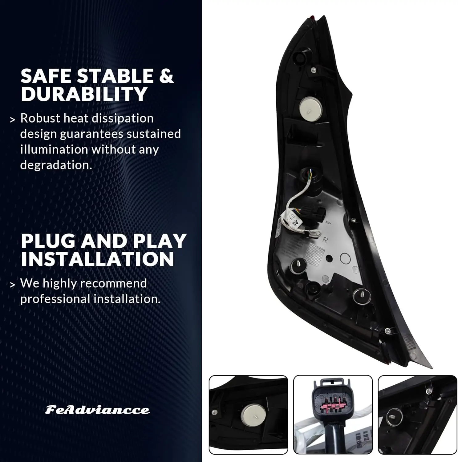 Luzes traseiras led para jaguar xjl xj xf xfl xe xel c2d51413 luz traseira c2d51416 luz traseira lh