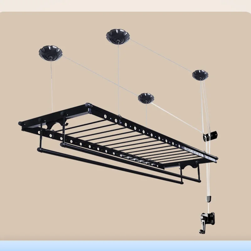 Premium Quality Metal Drying Racks Efficient Clothes and Bedding Drying Solution with Manual Operation
