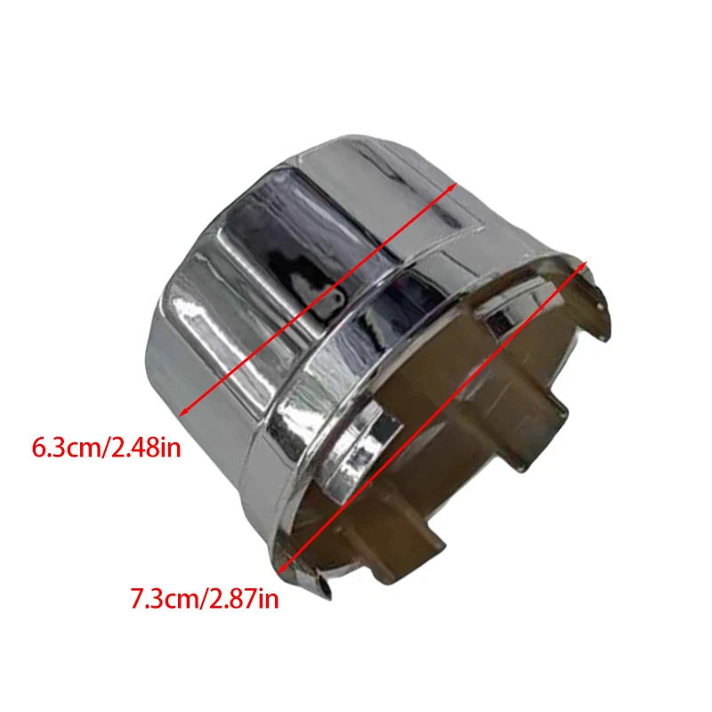 ATV Decorative Cover Electroplating Special Hub Caps For 10-inch 12-inch 14-inch Plastic/Rubber Wheels ATV Quad Parts general