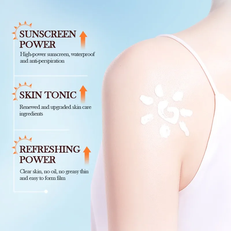 واقي من الشمس للحماية من الأشعة فوق البنفسجية من الكولاجين الذهبي المغذي للبشرة