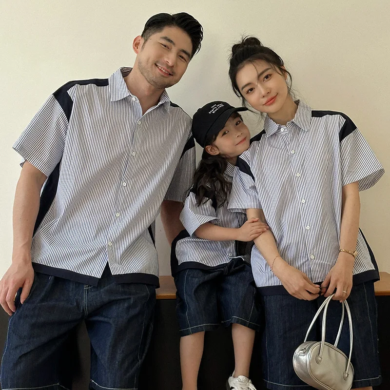 

Одежда для всей семьи, наряды, женское летнее платье, комплект одинаковых футболок для отца и дочери и сына, одежда для мамы и ребенка