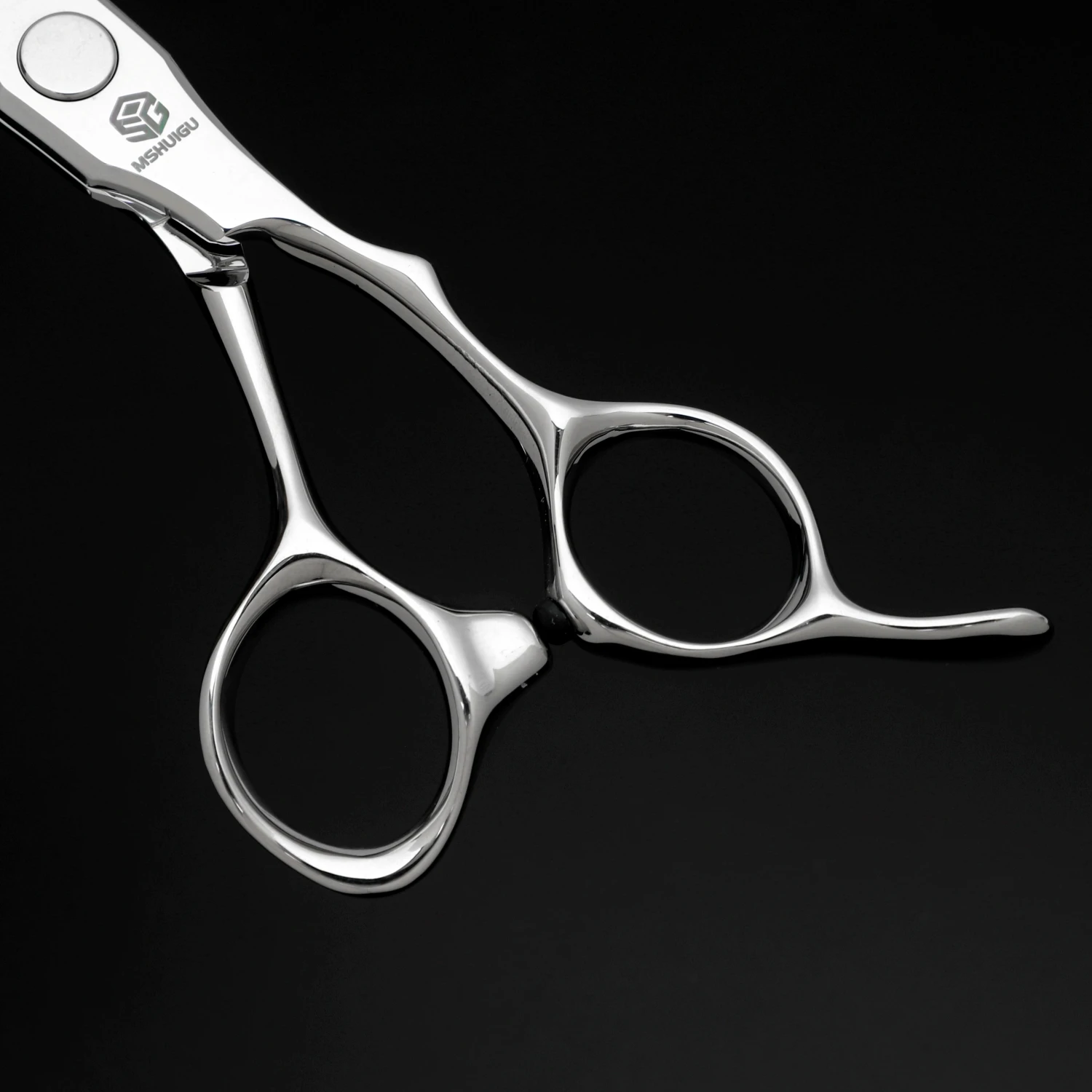 MSHUIGU Professionelle Haarstrukturschere, gebogene Klinge, kann Schere, Friseurschere, Werkzeugzubehör, Japan vg10 Stahl, 15,2 cm verschiebbar – Detail 40