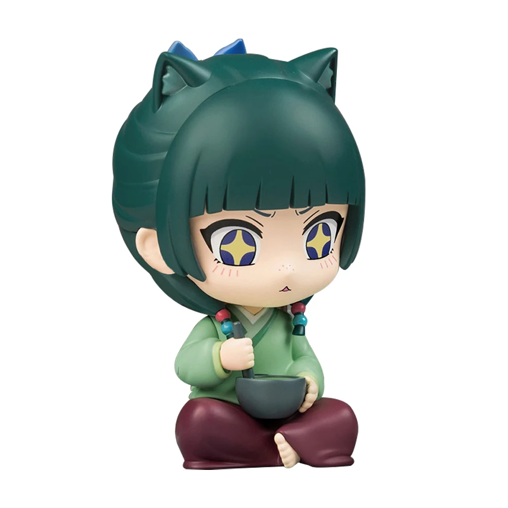 Anime maomao jinshi figura maomao jinshi figuras de ação maomao jinshi estatueta boneca mini modelo brinquedos coleção estátua presente 11cm