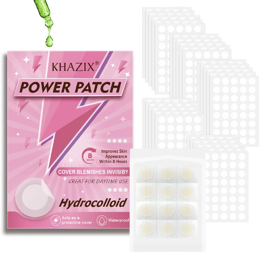 412PCS Hydrocolloid Acne Patch | Concealed, breathable, gentle, non-irritating | Suitable for facial acne, pimples and blemishes