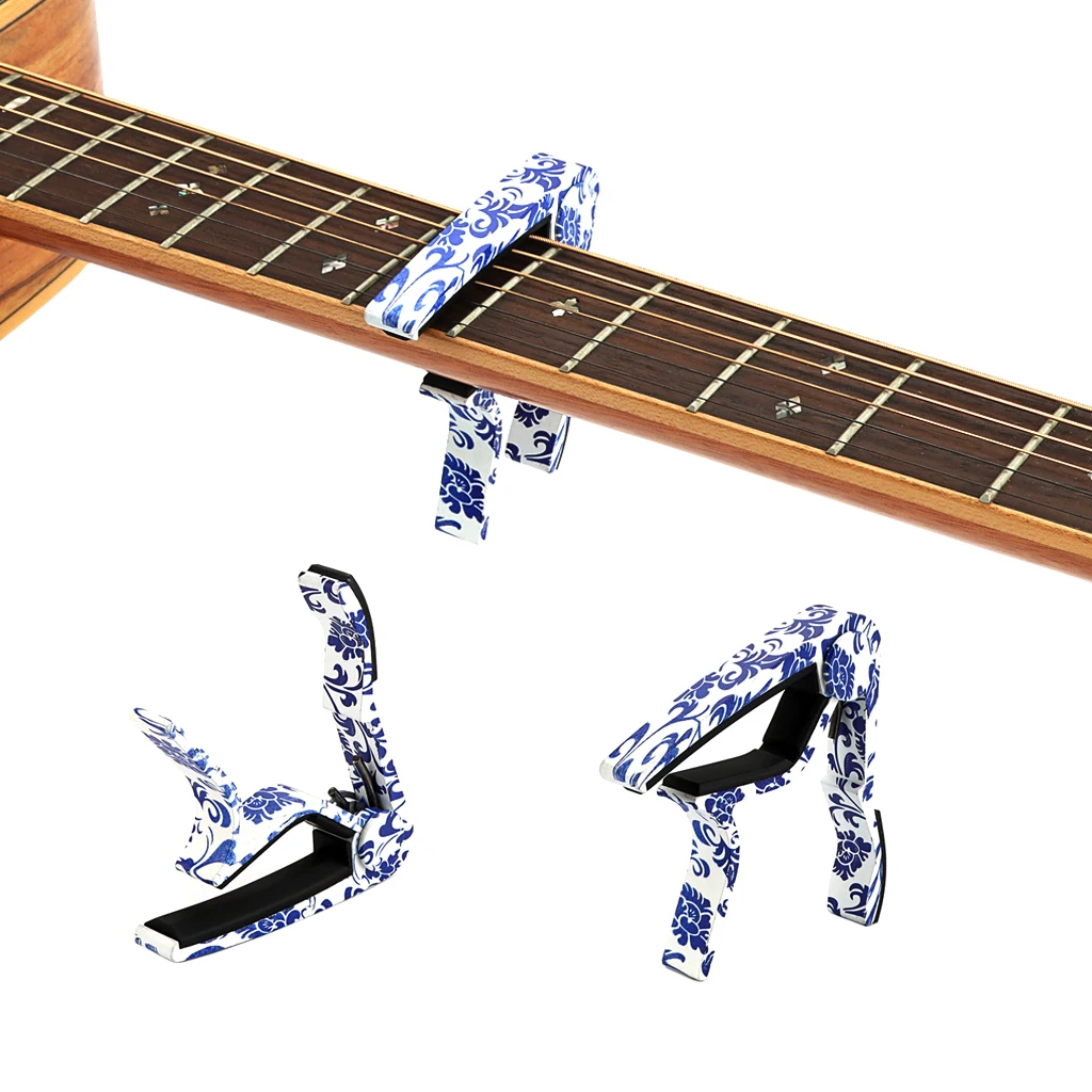 

Metal Guitar Capo for Acoustic and Electric Guitar, Ukelele, Bass, Banjo Parts & Accessories