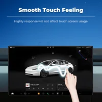 Futhope 16 Inch Tempered Glass Screen Protector For Tesla Model Y YL 2026 Juniper HD Center Control Film Installation Tool 4