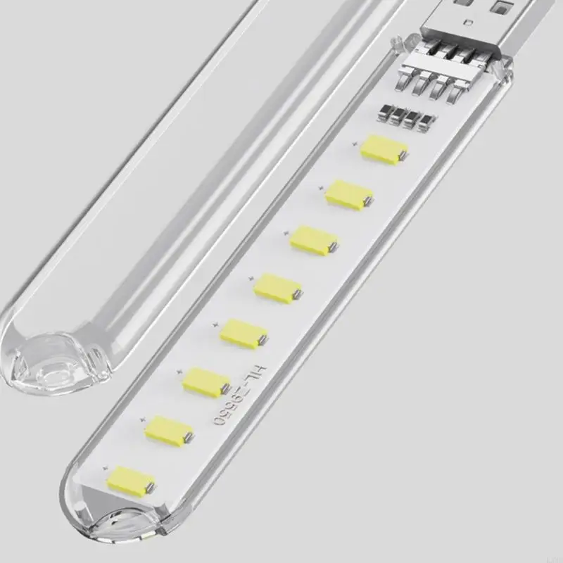 K3NB Flexible USB Power 8 LED Task Light Clear For Computer and Outdoor Camping