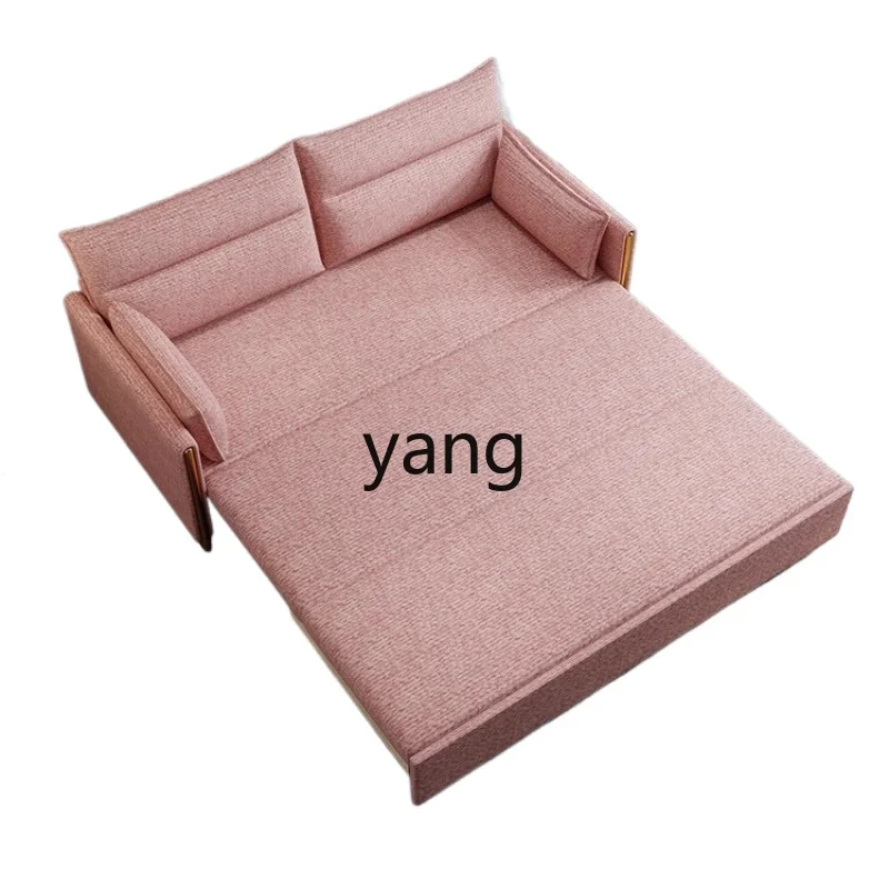 

LH folding sofa bed dual-purpose push-pull simple light luxury sofa small apartment