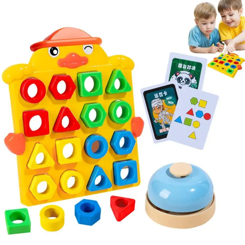 

Shape Classification Geometry Early Educational Toy Early Educational Toy Learning Sort And Match 4 Vibrant Colors Shape