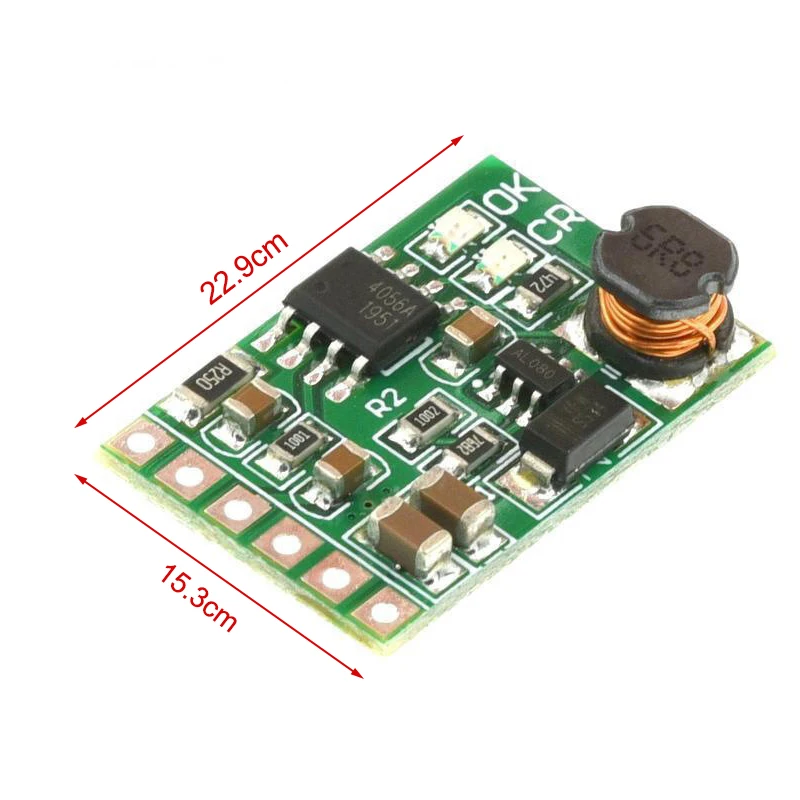 

。 1 шт. DC-DC преобразователь напряжения 3.7В в 5В/6В/9В/12В DD05CVSA, модуль повышающего преобразователя для литиевых аккумуляторов 1S, для DIY Power Bank