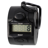 2 Pcs Manual Counter Number Hand Held Tally Pedometer Fitness Information Tool Plastic Mechanical Sports Gadget