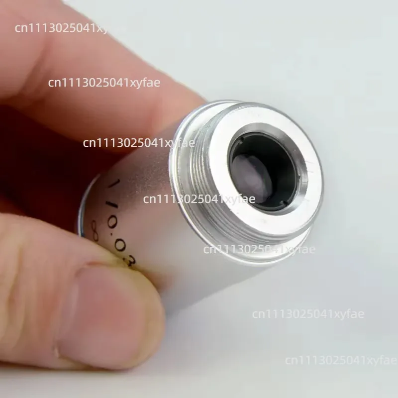 1X Microscope Objective Lens, 195 Biological Microscope Lens, Infinity 16mm/24mm Working Distance Optional